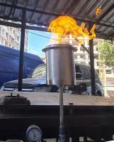 Газовая горелка ГВД 379 10 89 00 ПС (514271) монтаж вечный огонь ø 154 мм. ветроустойчивая  в Дмитрове