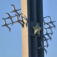 Звезда на стелу нержавеющая сталь нитрид титана в Дмитрове (518465)