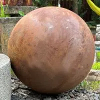Шар металлический кортен (518919) ∅ 800 мм. Дмитров 