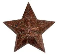 Звёздочка из красного гранита на памятник в Дмитрове (518445)