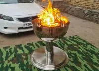Чаша торжественного огня афины (51756458) производство для ø 360 мм. ветроустойчивая в Дмитрове